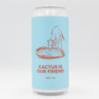 This is a can of Pomona Island - Cactus Is Our Friend - 6% (440ml). It is a IPA craft beer available to buy from Ghost Whale, voted London's best craft beer shop.
