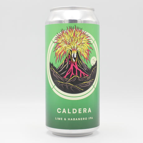 This is a can of Otherworld - Caldera - 5% (440ml). It is a Pale Ale craft beer available to buy from Ghost Whale, voted London's best craft beer shop.