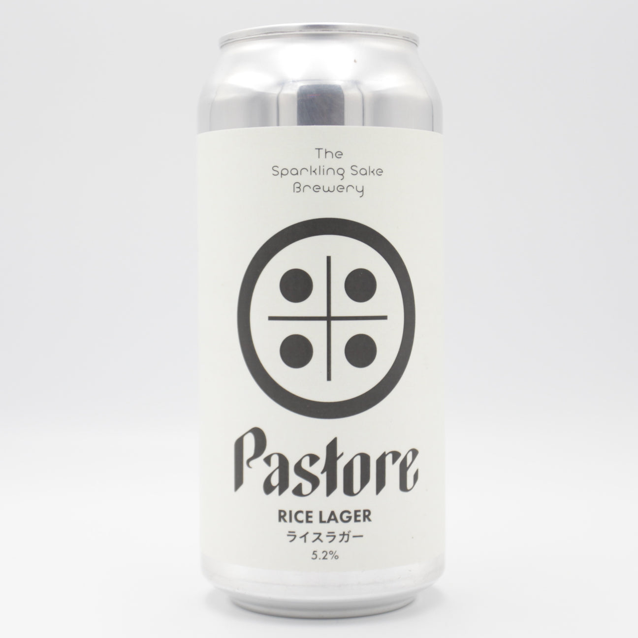 This is a can of Pastore - Rice Lager - 5.2% (440ml). It is a Lager / Pilsner / Kölsch craft beer available to buy from Ghost Whale, voted London's best craft beer shop.