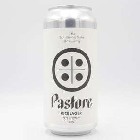 This is a can of Pastore - Rice Lager - 5.2% (440ml). It is a Lager / Pilsner / Kölsch craft beer available to buy from Ghost Whale, voted London's best craft beer shop.