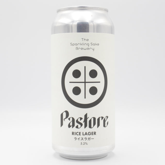 This is a can of Pastore - Rice Lager - 5.2% (440ml). It is a Lager / Pilsner / Kölsch craft beer available to buy from Ghost Whale, voted London's best craft beer shop.
