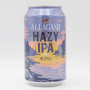This is a can of Allagash - Hazy IPA - 6.7% (355ml). It is a IPA craft beer available to buy from Ghost Whale, voted London's best craft beer shop.