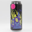 This is a can of Brujos / Omnipollo - Unholy Church - 10% (473ml). It is a Triple IPA craft beer available to buy from Ghost Whale, voted London's best craft beer shop.