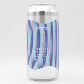 This is a can of Track - Silent As Space - 5% (440ml). It is a Pale Ale craft beer available to buy from Ghost Whale, voted London's best craft beer shop.