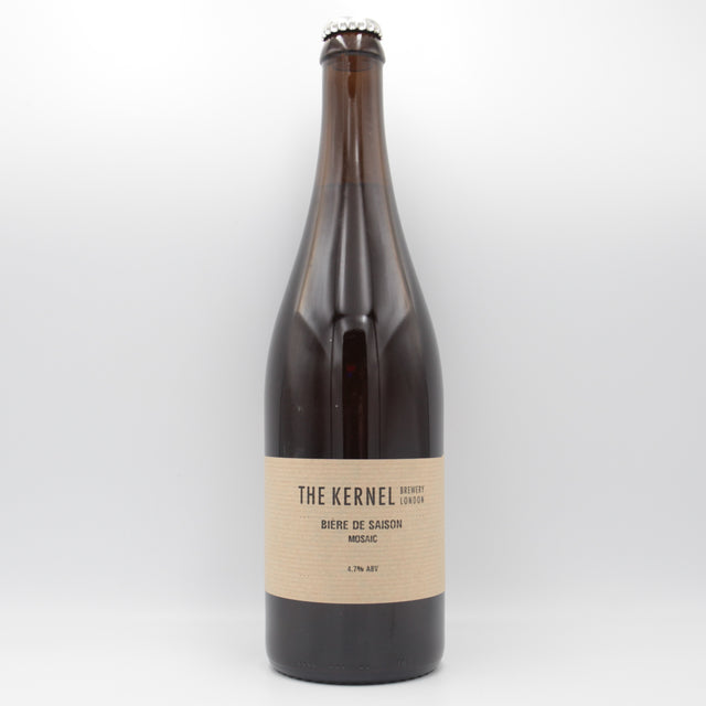 This is a sharing bottle of The Kernel - Biere de Saison: Mosaic - 4.7% (750ml). It is a Saison craft beer available to buy from Ghost Whale, voted London's best craft beer shop.