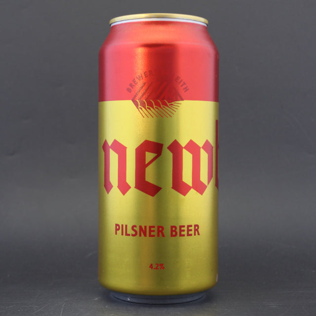 This is a can of Newbarns - Pilsner Beer - 4.2% (440ml). It is a Lager / Pilsner / Kölsch craft beer available to buy from Ghost Whale, voted London's best craft beer shop.