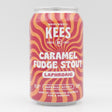 This is a can of Kees - Caramel Fudge Stout Laphroaig BA - 11% (330ml). It is a Imperial Stout / Porter craft beer available to buy from Ghost Whale, voted London's best craft beer shop.