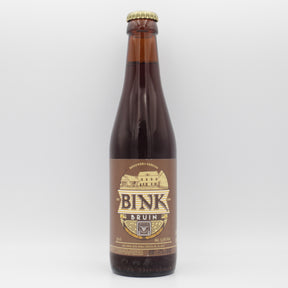 This is a bottle of Brouwerij De Ranke - Bink Brune - 5.5% (330ml). It is a Brown Ale craft beer available to buy from Ghost Whale, voted London's best craft beer shop.