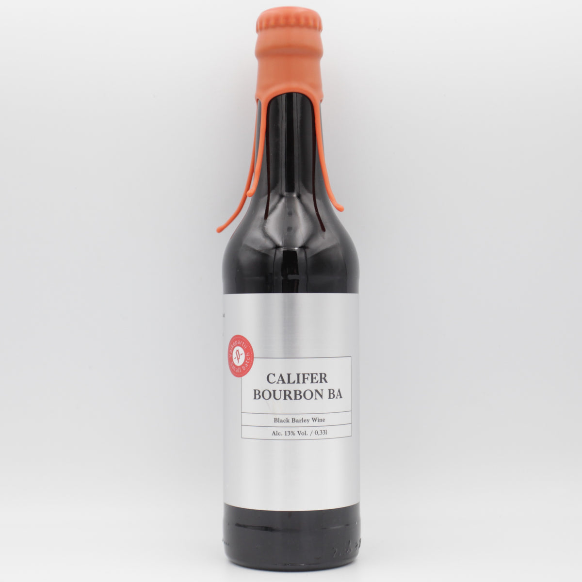 This is a bottle of Puhaste - Califer Bourbon BA (Silver Series) - 13% (330ml). It is a Barley Wine craft beer available to buy from Ghost Whale, voted London's best craft beer shop.