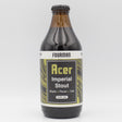 This is a bottle of Fourman - Acer - 10% (330ml). It is a Imperial Stout / Porter craft beer available to buy from Ghost Whale, voted London's best craft beer shop.