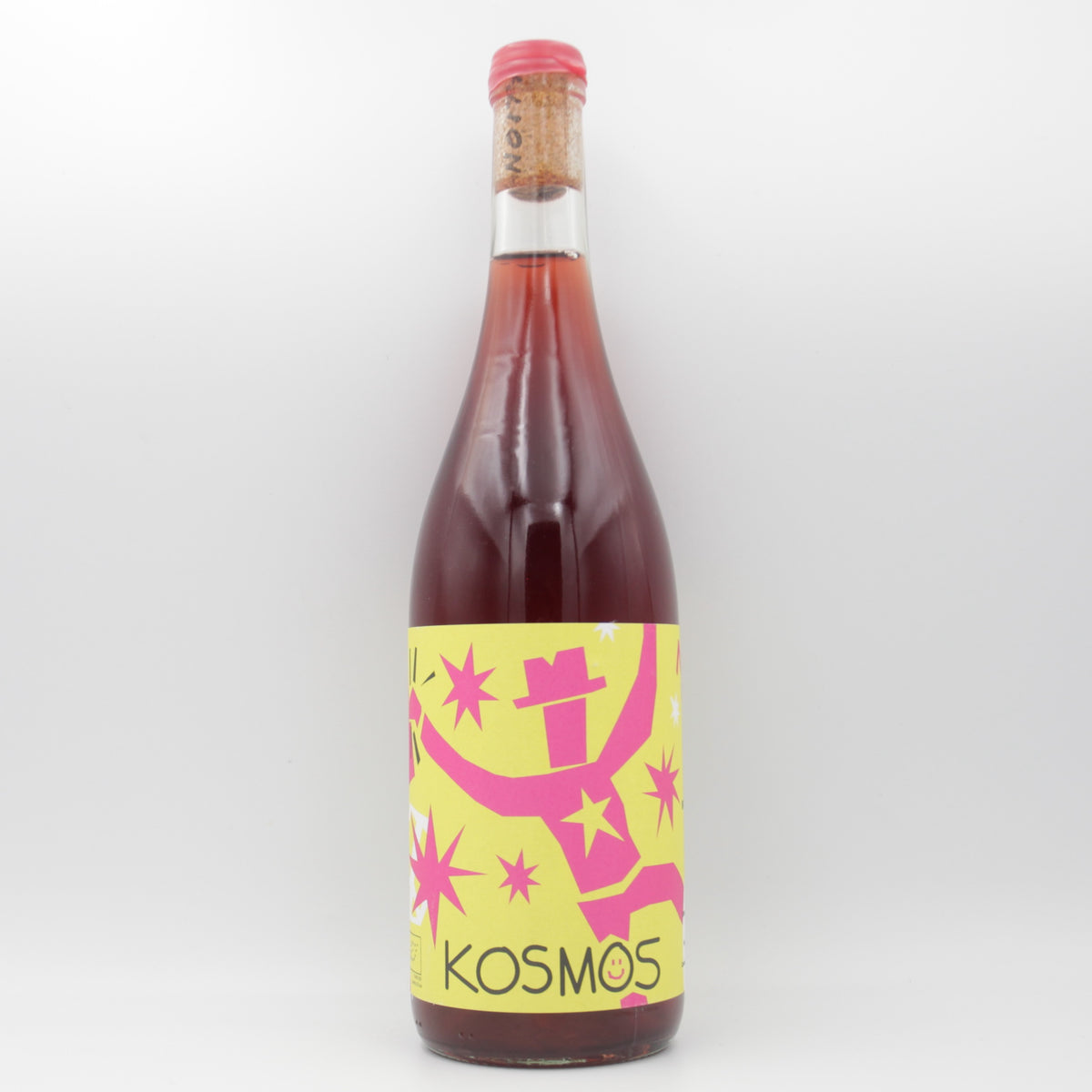 This is a sharing bottle of Noita - Kosmos Rose - 11% (750ml). It is a Rose Wine craft wine available to buy from Ghost Whale, voted London's best craft beer shop.