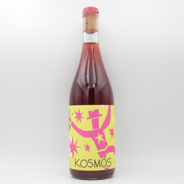 This is a sharing bottle of Noita - Kosmos Rose - 11% (750ml). It is a Rose Wine craft wine available to buy from Ghost Whale, voted London's best craft beer shop.