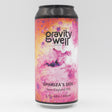 This is a can of Gravity Well - Spinoza's Dog - 6.5% (440ml). It is a IPA craft beer available to buy from Ghost Whale, voted London's best craft beer shop.
