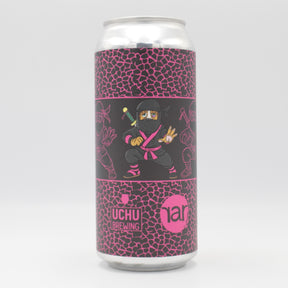 This is a can of RAR Brewing / Uchu - Out of Order: Shinobi Slushie - 5% (473ml). It is a Sour craft beer available to buy from Ghost Whale, voted London's best craft beer shop.