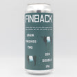 This is a can of Finback / Fidens - Grain Finished Two - 8.8% (473ml). It is a Double IPA craft beer available to buy from Ghost Whale, voted London's best craft beer shop.