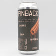 This is a can of Finback - Churro Drip - 11% (473ml). It is a Imperial Stout / Porter craft beer available to buy from Ghost Whale, voted London's best craft beer shop.