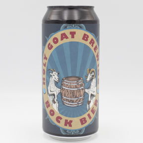 This is a can of Holy Goat - Bock Bier - 6.4% (440ml). It is a Lager / Pilsner / Kölsch craft beer available to buy from Ghost Whale, voted London's best craft beer shop.