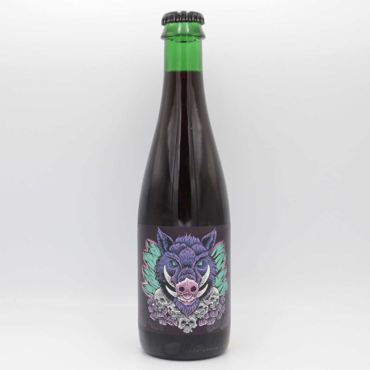 This is a bottle of Holy Goat - Thundercurrant (2026) - 6.2% (375ml). It is a Sour craft beer available to buy from Ghost Whale, voted London's best craft beer shop.