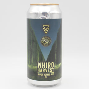 This is a can of Azvex - Whiro Harvest - 8% (440ml). It is a Double IPA craft beer available to buy from Ghost Whale, voted London's best craft beer shop.