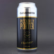 This is a can of Cloudwater - Piccadilly Porter - 4.5% (440ml). It is a Stout / Porter craft beer available to buy from Ghost Whale, voted London's best craft beer shop.