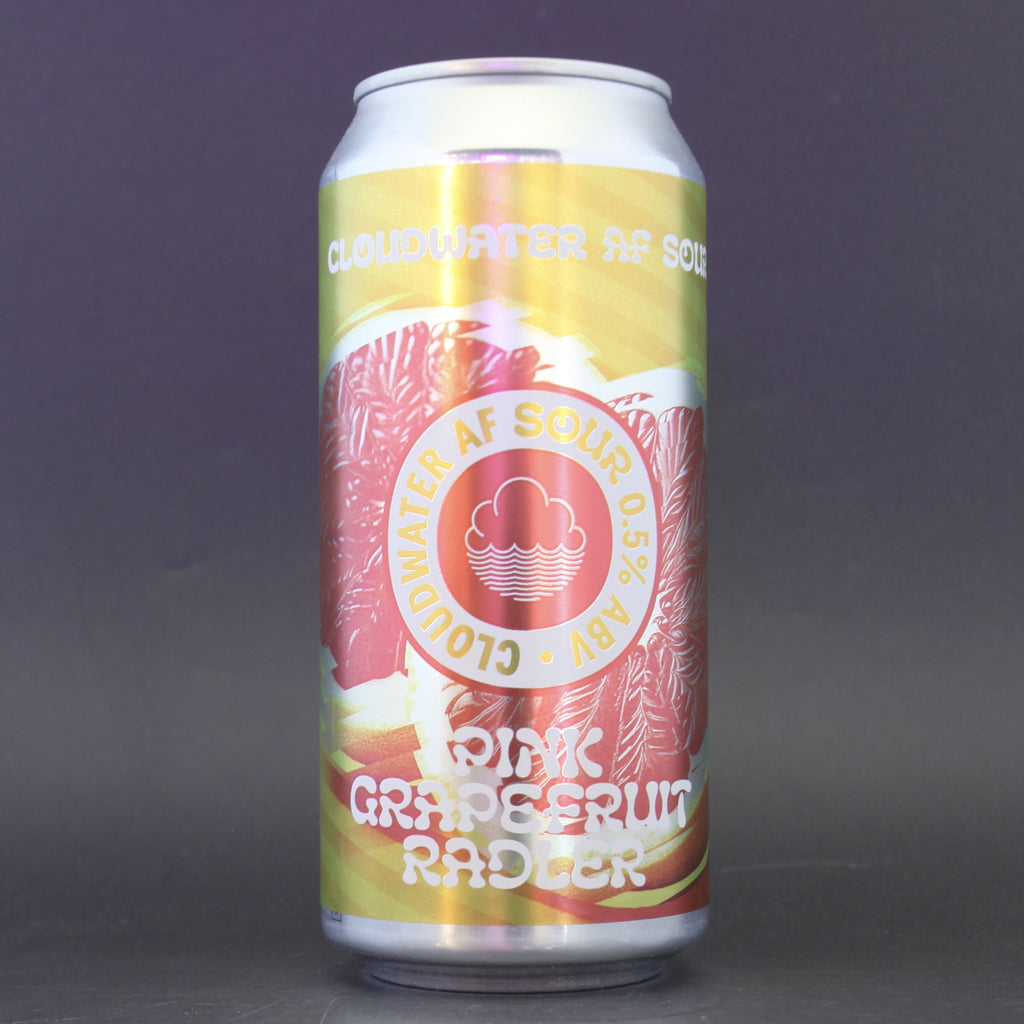 Cloudwater - AF Pink Grapefruit Radler - 0.5% (440ml) - Ghost Whale