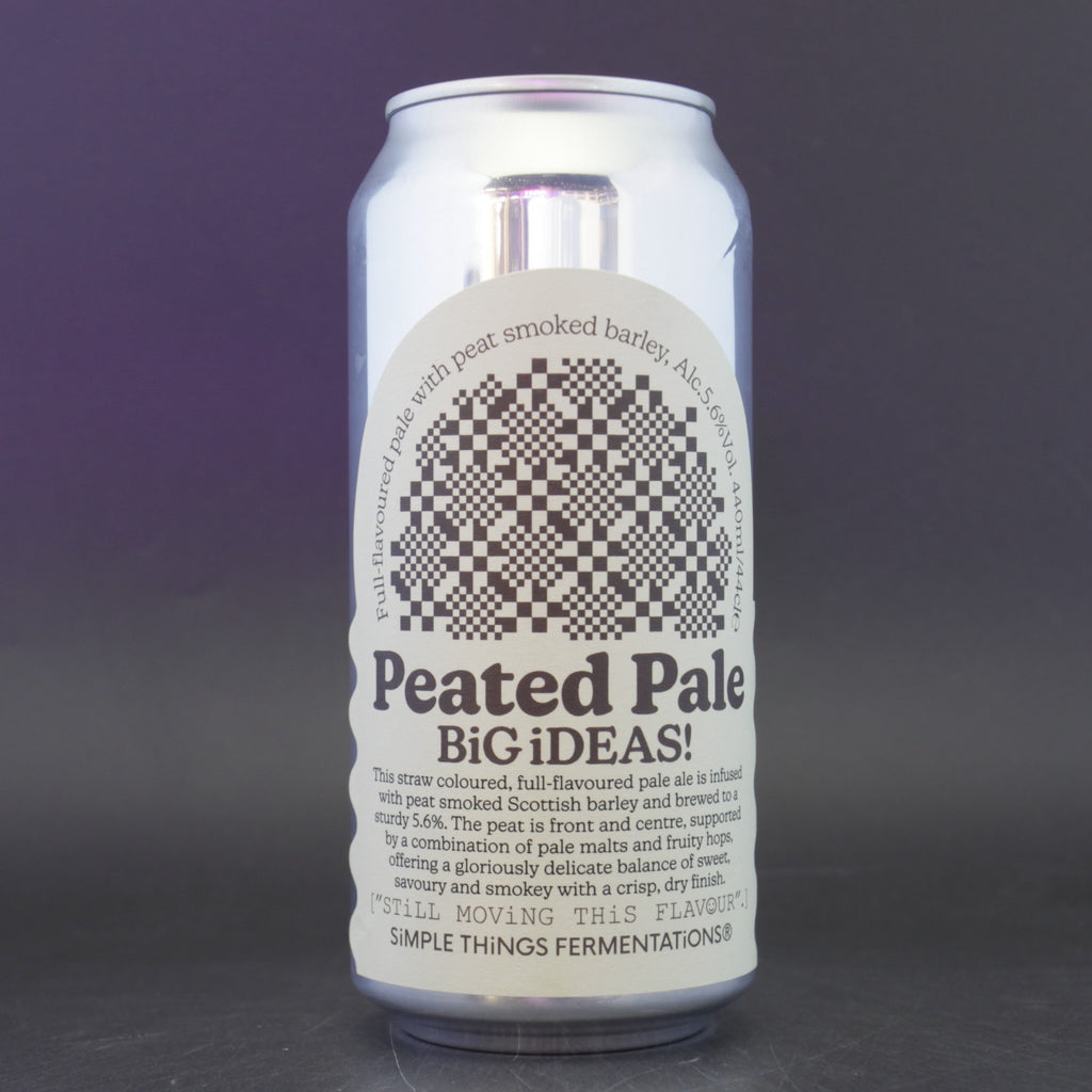 Simple Things Fermentations - Peated Pale - 5.6% (440ml) - Ghost Whale