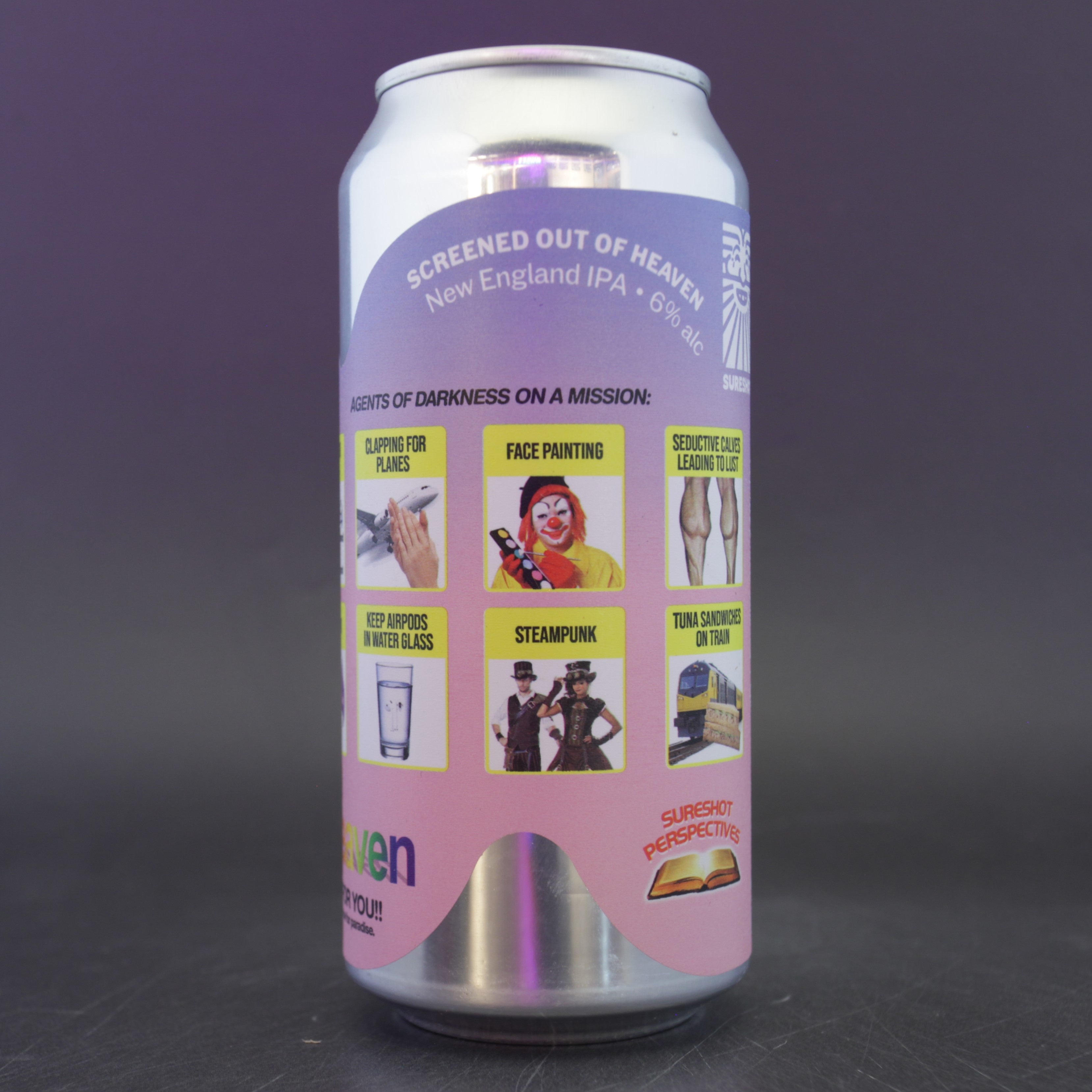 Sureshot - Screened Out Of Heaven - 6% (440ml) - Ghost Whale