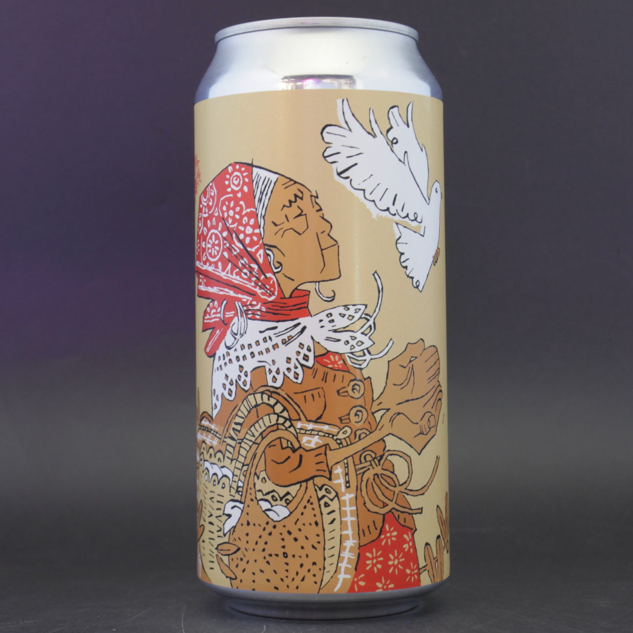 This is a can of Burning Sky - Beacon - 5% (440ml). It is a Pale Ale craft beer available to buy from Ghost Whale, voted London's best craft beer shop.