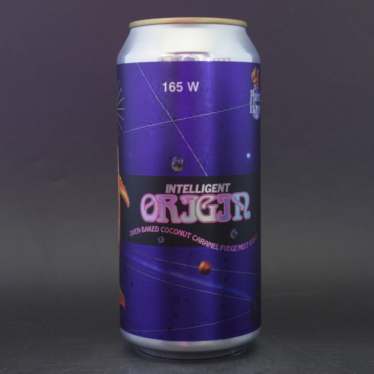 This is a can of Elm Eleven - Melt: Intelligent Origin - 10% (440ml). It is a Imperial Stout / Porter craft beer available to buy from Ghost Whale, voted London's best craft beer shop.