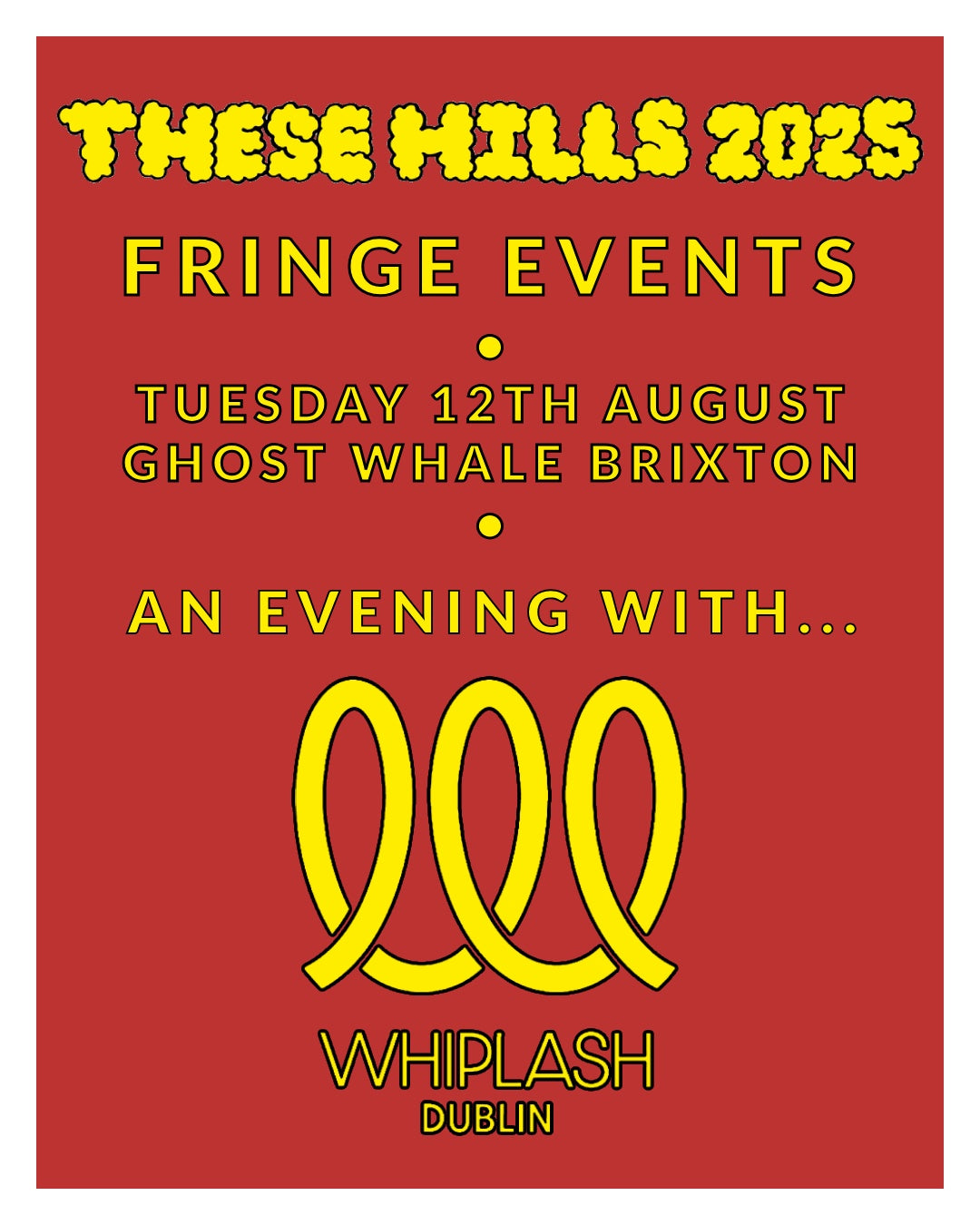 This is a event ticket of An Evening With Whiplash - Tuesday 12th August @ Ghost Whale Brixton. It is a  craft  available to buy from Ghost Whale, voted London's best craft beer shop.