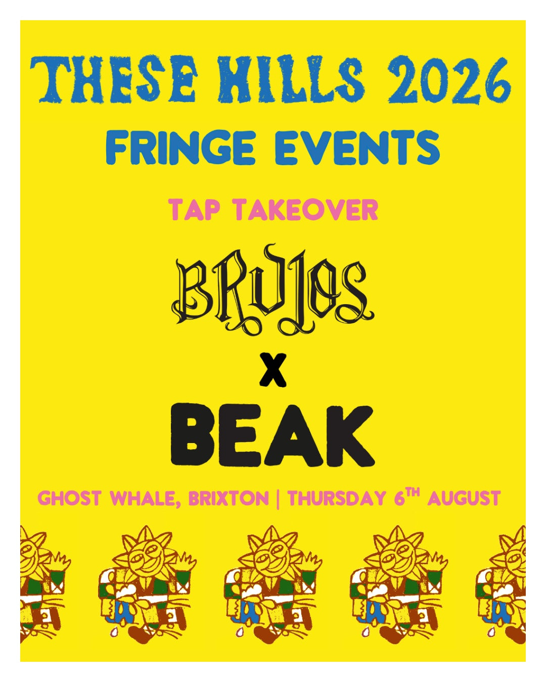 This is a event ticket of An Evening With: Brujos - Thursday August 6th - Ghost Whale Brixton. It is a  craft  available to buy from Ghost Whale, voted London's best craft beer shop.