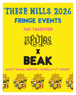 This is a event ticket of An Evening With: Brujos - Thursday August 6th - Ghost Whale Brixton. It is a  craft  available to buy from Ghost Whale, voted London's best craft beer shop.