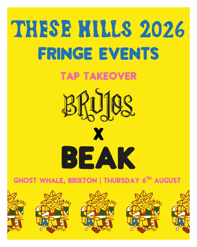 This is a event ticket of An Evening With: Brujos - Thursday August 6th - Ghost Whale Brixton. It is a  craft  available to buy from Ghost Whale, voted London's best craft beer shop.