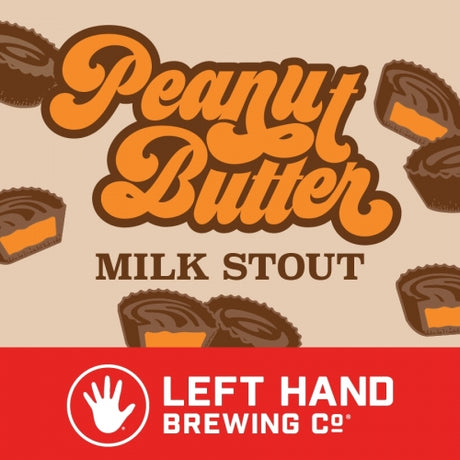 This is a crowler of CROWLER - Left Hand - Peanut Butter Milk Stout - 6.2% (500ml). It is a Stout / Porter craft beer available to buy from Ghost Whale, voted London's best craft beer shop.