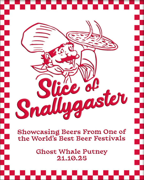 This is a event ticket of A Slice Of Snallygaster - Tuesday 21st October @ Ghost Whale Putney. It is a  craft  available to buy from Ghost Whale, voted London's best craft beer shop.