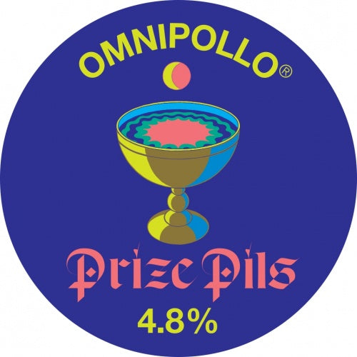 CROWLER - Omnipollo - Prize Pils - 4.8% (500ml) - Ghost Whale