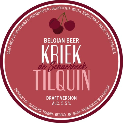 CROWLER - Tilquin - Kriek - 5.5% (500ml) - Ghost Whale