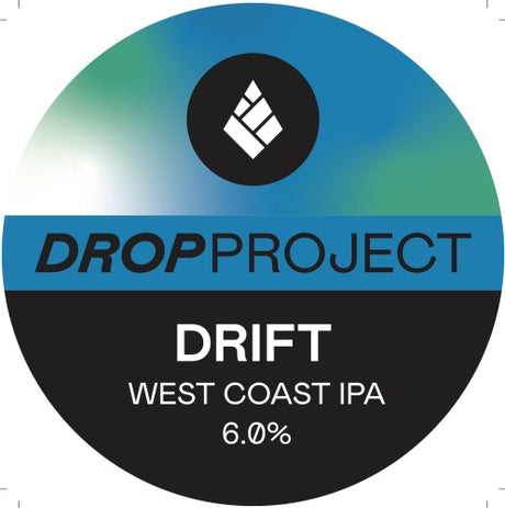 This is a crowler of CROWLER - Drop Project - Drift - 6% (500ml). It is a IPA craft beer available to buy from Ghost Whale, voted London's best craft beer shop.