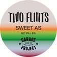 This is a crowler of CROWLER - Two Flints - Sweet As - 6% (500ml). It is a IPA craft beer available to buy from Ghost Whale, voted London's best craft beer shop.