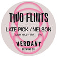 This is a crowler of CROWLER - Two Flints - Late Pick Nelson - 7% (500ml). It is a IPA craft beer available to buy from Ghost Whale, voted London's best craft beer shop.
