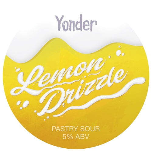 This is a crowler of CROWLER - Yonder - Lemon Drizzle - 5% (500ml). It is a Sour craft beer available to buy from Ghost Whale, voted London's best craft beer shop.