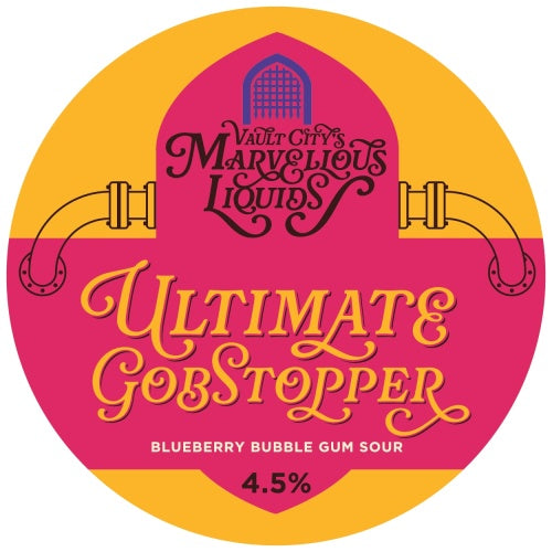 This is a crowler of CROWLER - Vault City - Gobstopper - 4.5% (500ml). It is a Sour craft beer available to buy from Ghost Whale, voted London's best craft beer shop.