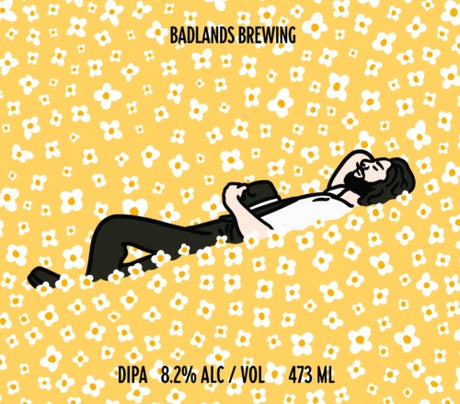 This is a crowler of CROWLER - Badlands - May DIPA - 8.2% (500ml). It is a Double IPA craft beer available to buy from Ghost Whale, voted London's best craft beer shop.