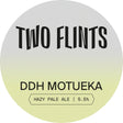 This is a crowler of CROWLER - Two Flints - DDH Motueka - 5.5% (500ml). It is a Pale Ale craft beer available to buy from Ghost Whale, voted London's best craft beer shop.