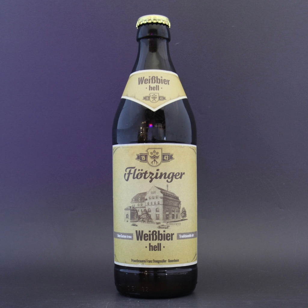 Flotzinger - Weissbier Hell - 5.3% (500ml) - Ghost Whale