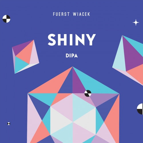 This is a crowler of CROWLER - Fuerst Wiacek - Shiny - 8% (500ml). It is a Double IPA craft beer available to buy from Ghost Whale, voted London's best craft beer shop.
