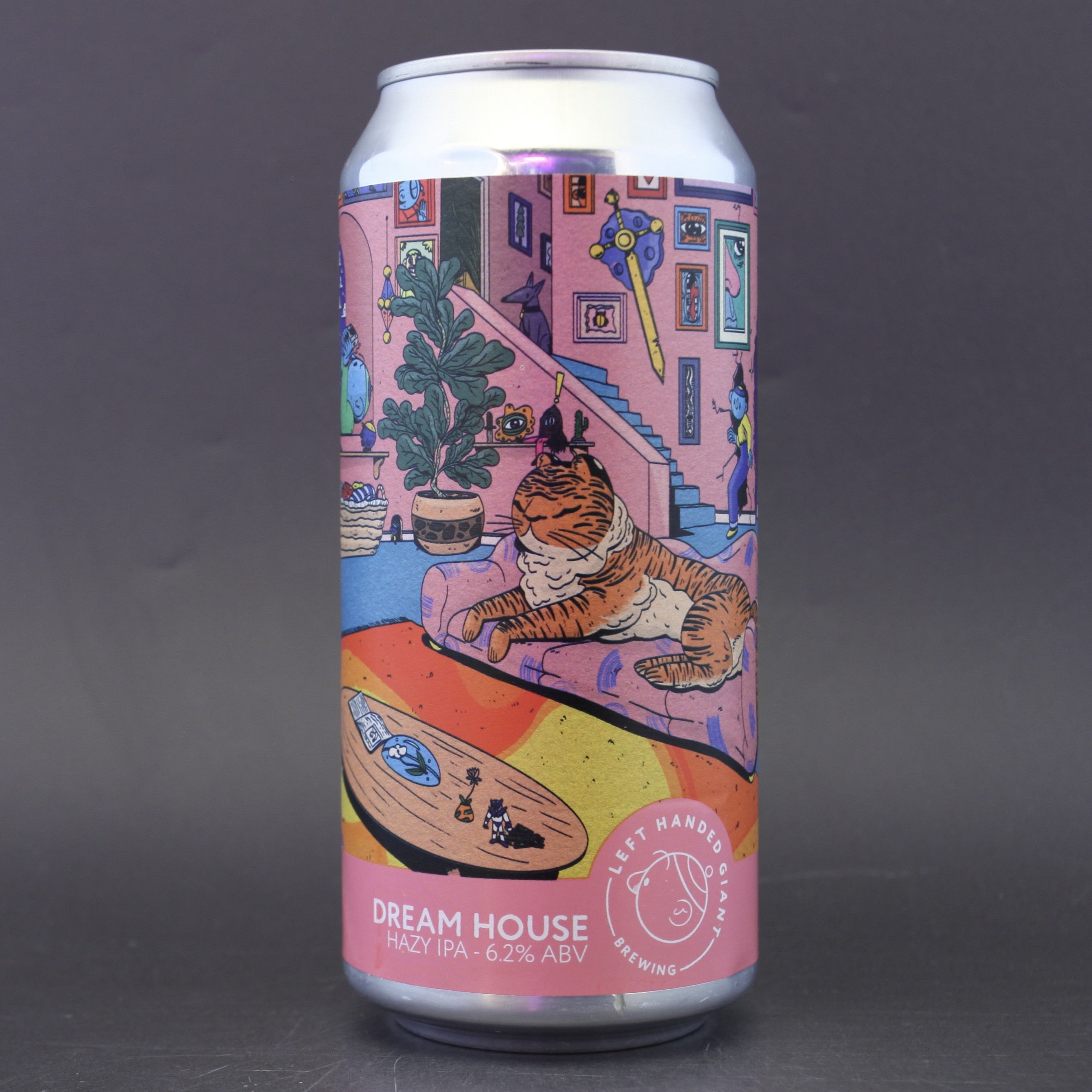 Left Handed Giant - Dream House (GF) - 6.2% (440ml) - Ghost Whale