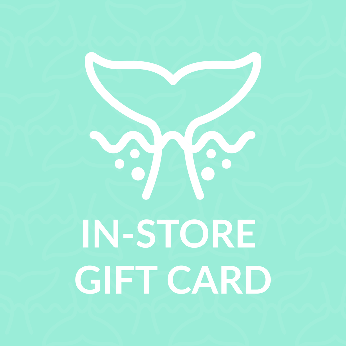 In-Store Ghost Whale Gift Card