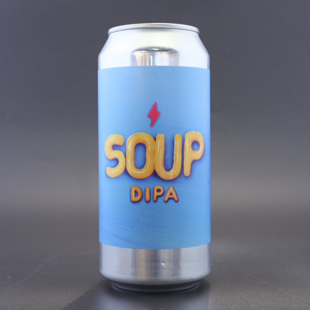 This is a can of Garage Beer Co - Soup DIPA - 8.5% (440ml). It is a Double IPA craft beer available to buy from Ghost Whale, voted London's best craft beer shop.
