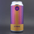 This is a can of Drop Project - Strike - 4.2% (440ml). It is a Lager / Pilsner / Kölsch craft beer available to buy from Ghost Whale, voted London's best craft beer shop.